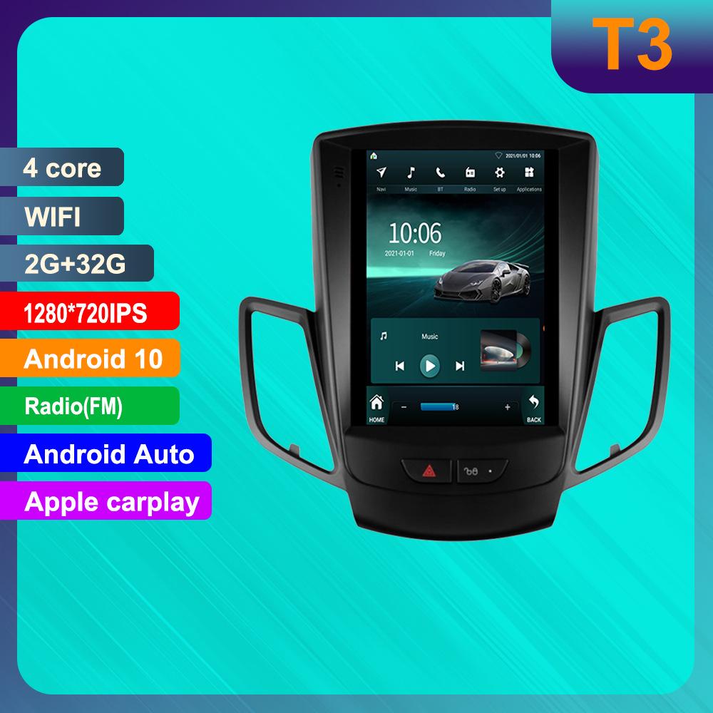 Ford Focus & Fiesta Android GPS Navigation with HD Reverse Camera & CarPlay