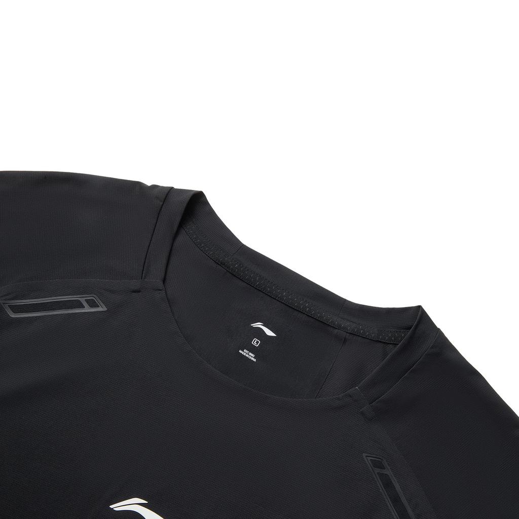 Мужская футболка Li Ning Fitness Series Черная ATSV071-1