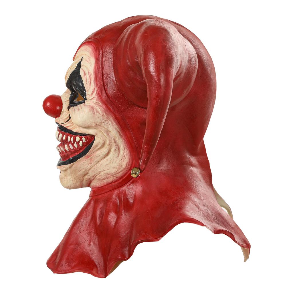 Halloween Clown Latex Headset Mask Party Mask