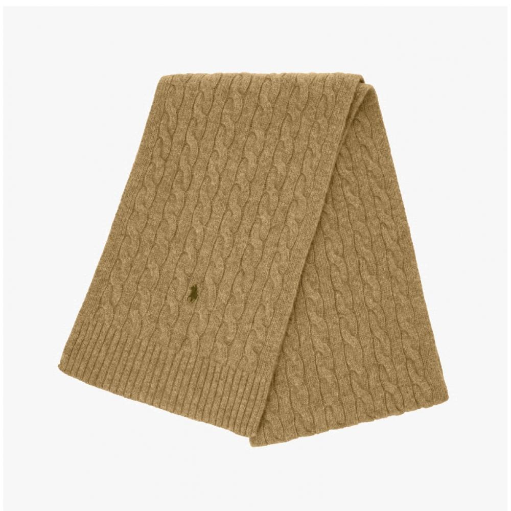 Polo Ralph Lauren Pony Cable Knit Scarf Pc1566 225