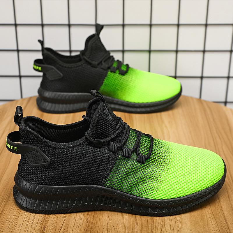 40-47 Мужская летная тканая обувь большого размера, спортивная обувь, сверхлегкая мужская обувь