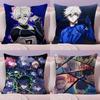 Classic Comics B-Blue Lock Pillow Case Pillowcase Ultra Soft Skin Friendly Fabric Cloud Like Comfort & Concealed Zipper