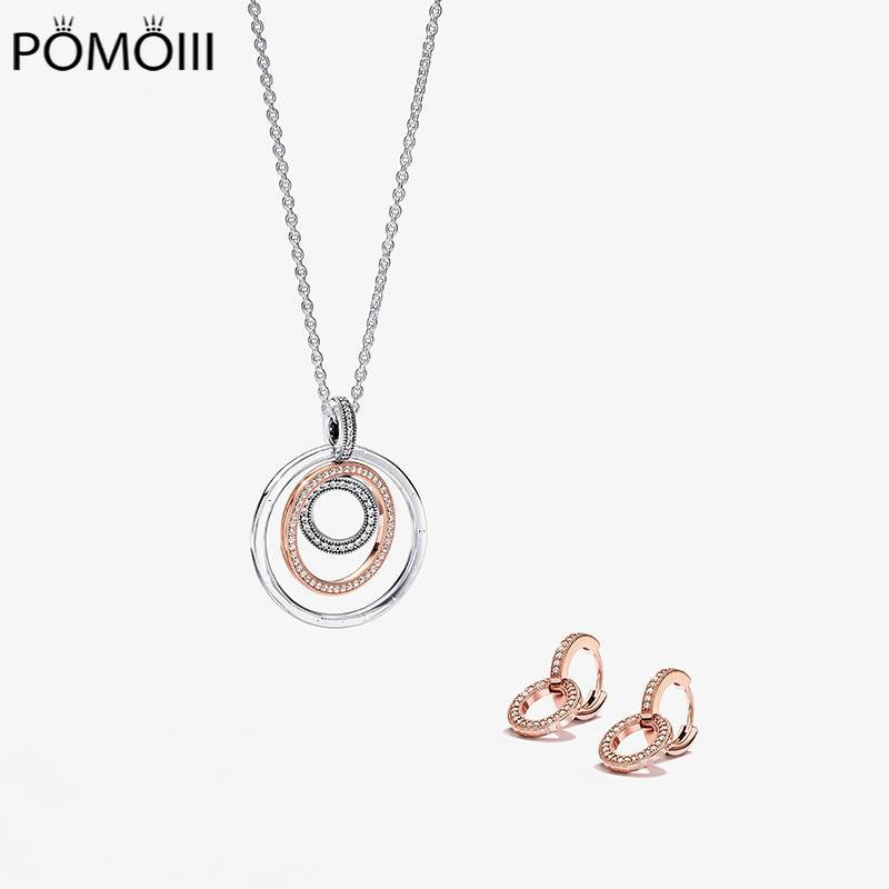 Роскошные аксессуары Бижутерия Аксессуары Женские ювелирные изделия DIY Дизайнерское ожерелье с подвесками из стерлингового серебра