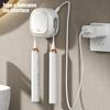 UV Toothbrush Sanitizer Case Storage Holder Rechargeable Easy To Install Wall-Mounted Toothbrush Holder with UV Light