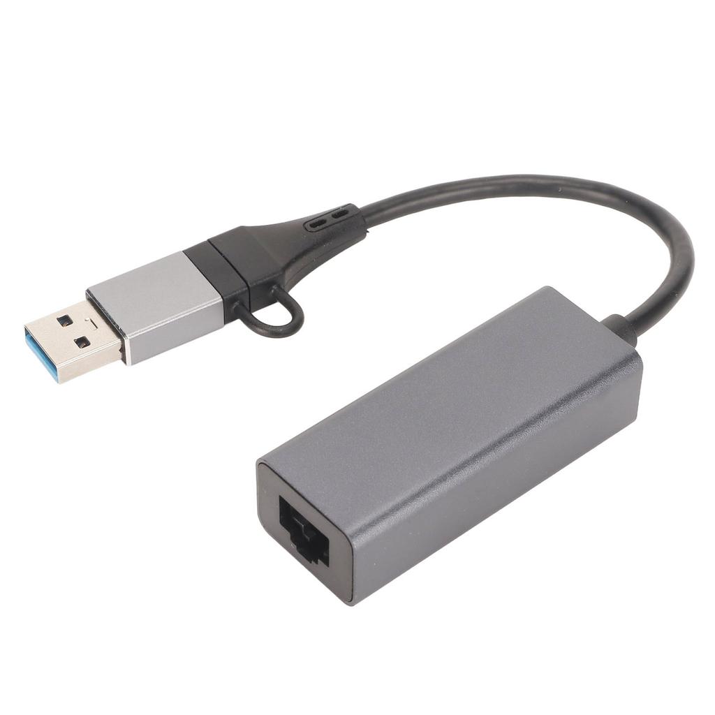 Type C To RJ45 Adapter 10 100 1000Mbps Self Adaptive USB 3.0 2.0 Support USB C To Ethernet Adapter