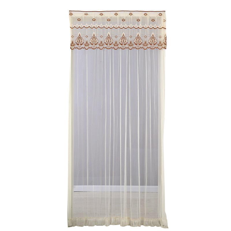 1 шт., кружевная отделка, дверная сетка, защита от комаров, кружевная дверная занавеска, дверные сетки, летние летние насекомые для спальни