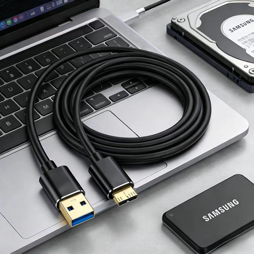 Кабель для внешнего жесткого диска USB 3.0 Micro-B, Высокоскоростная передача для дисков объемом 4 ТБ