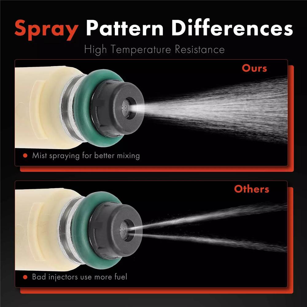 6 шт. Топливные форсунки для Mazda Tribute 2001-2004 V6 3.0L БЕНЗИН AJ0313250 FJ830