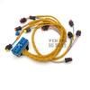 Жгут проводов двигателя C6.6 260-5542 323D 326D Для запчастей Caterpillar Аксессуары для экскаватора Вилки Кабель проводки
