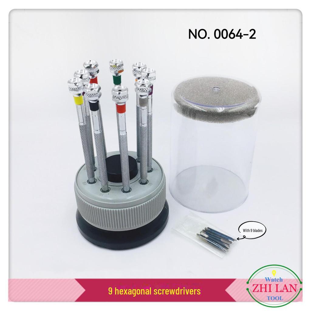 9-Piece Watch Repair Screwdriver Set