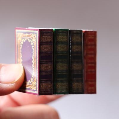 Книга миниатюрная мини изысканная бумажная модель кукольного домика для исследования сцены для детей