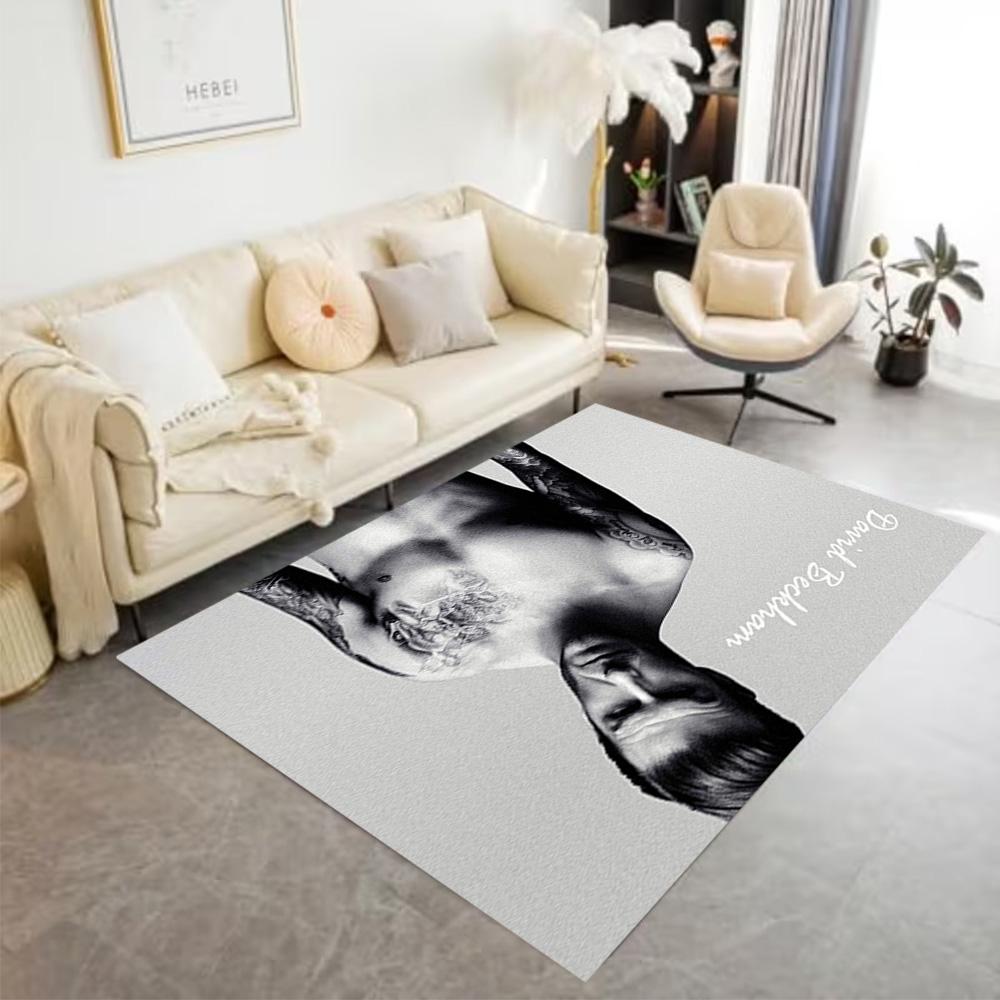 David Beckham's Braids Area Rug Perfect for Outdoor Kitchen Playrooms Game Room Anti-slip Rug Office home decor Perfect Birthday/Christmas Gift Idea