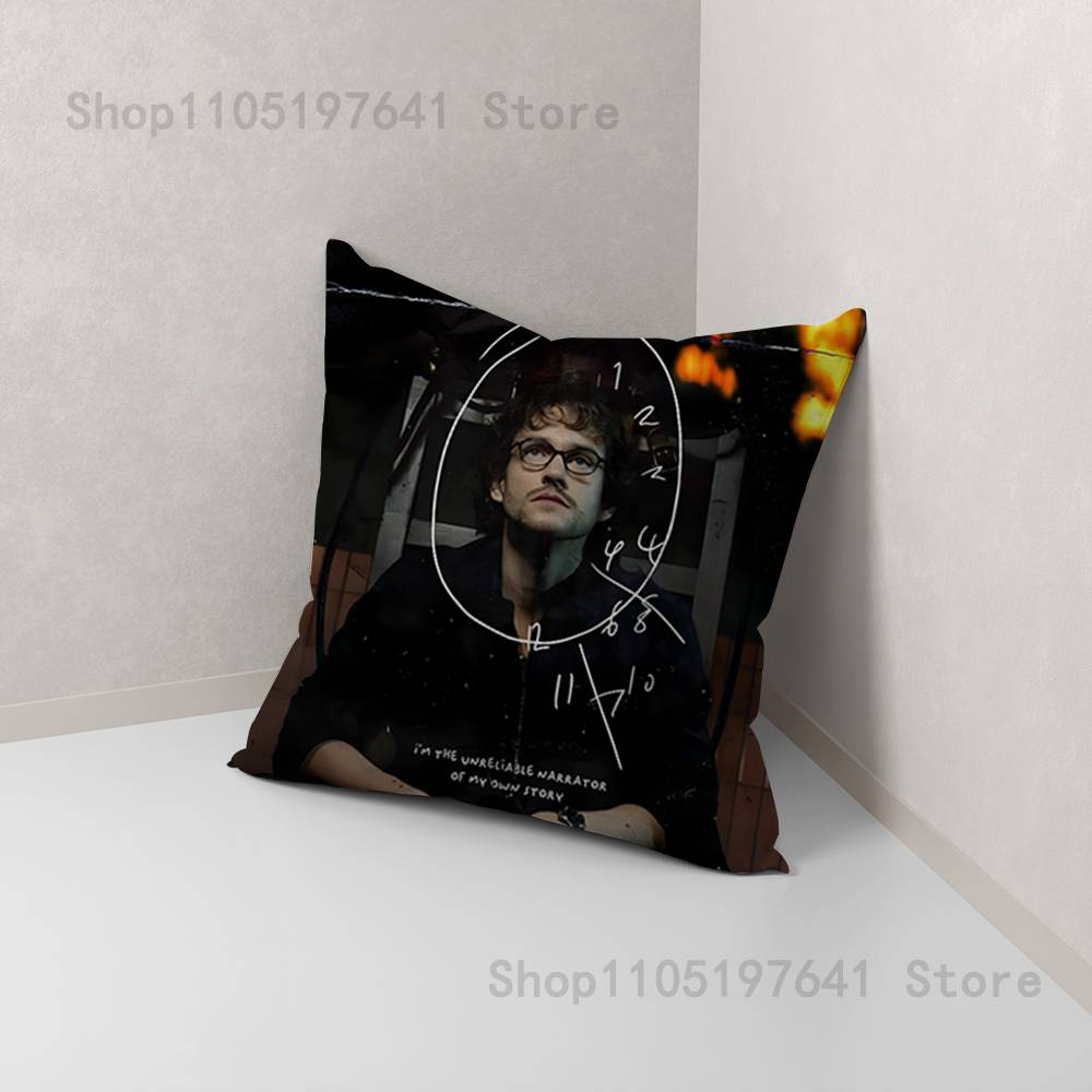 Hannibal Will Graham Pillow Case For Sofa Decor Car Office Room Printing Cushion Cover Decorations And Protector
