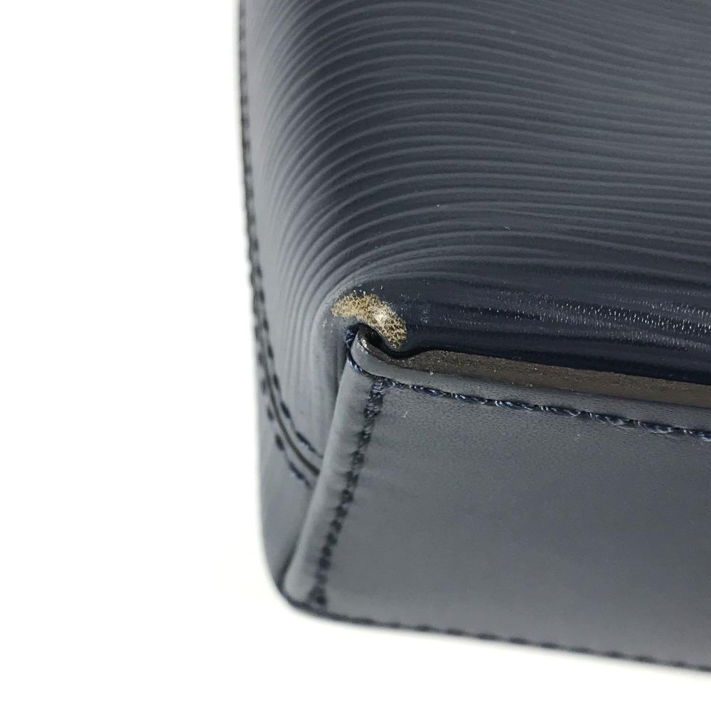 Louis Vuitton M51177 Epi Porto Документ Jour PDJ Деловая сумка Синий Морской