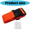 Luggage Strap Suitcase Luggage Belt Travel Bag Buckle Strap Adjustable Baggage Strap with Quick Releases Plastic Buckle