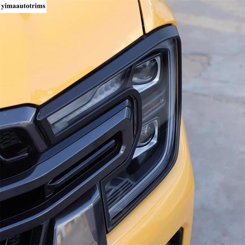 Передние фары Задние фонари Рамка Декоративная Накладка Отделка Для Ford Ranger 2024 2025 Аксессуары из Углеродного Волокна