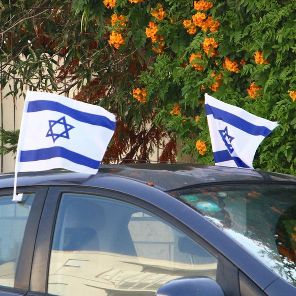 Israel Flag Flag Set Small Handheld Flag 5x8 Inches Israel Flag Flag Set Small Handheld Flag 5x8 Inches