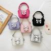 Kids Girls Cute Handbag Portable Bow Crossbody Bag