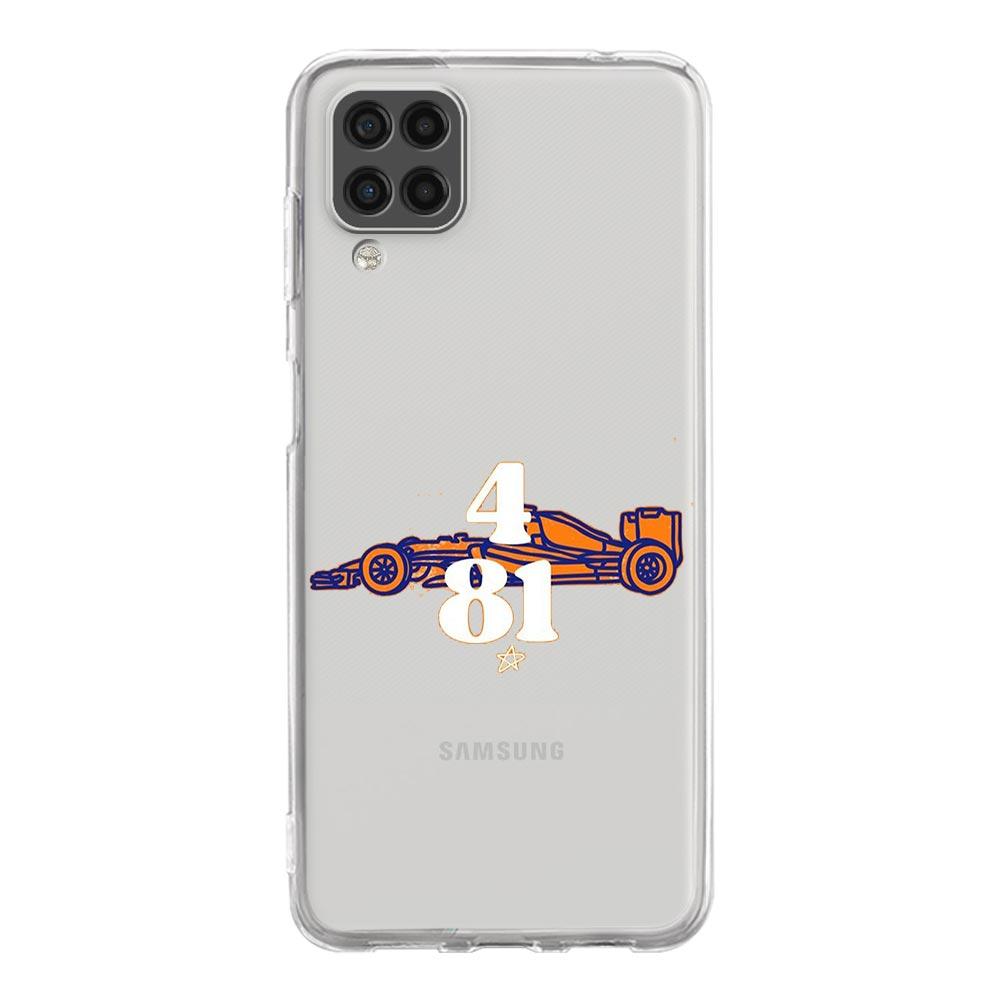 Чехол для телефона Samsung A13 A33 A35 A55 A73 A53 A23 A51 A71 A21S A12 A31 A41 A05s A03S A15 A25 A32 5G Прозрачный чехол F1 Номер 33