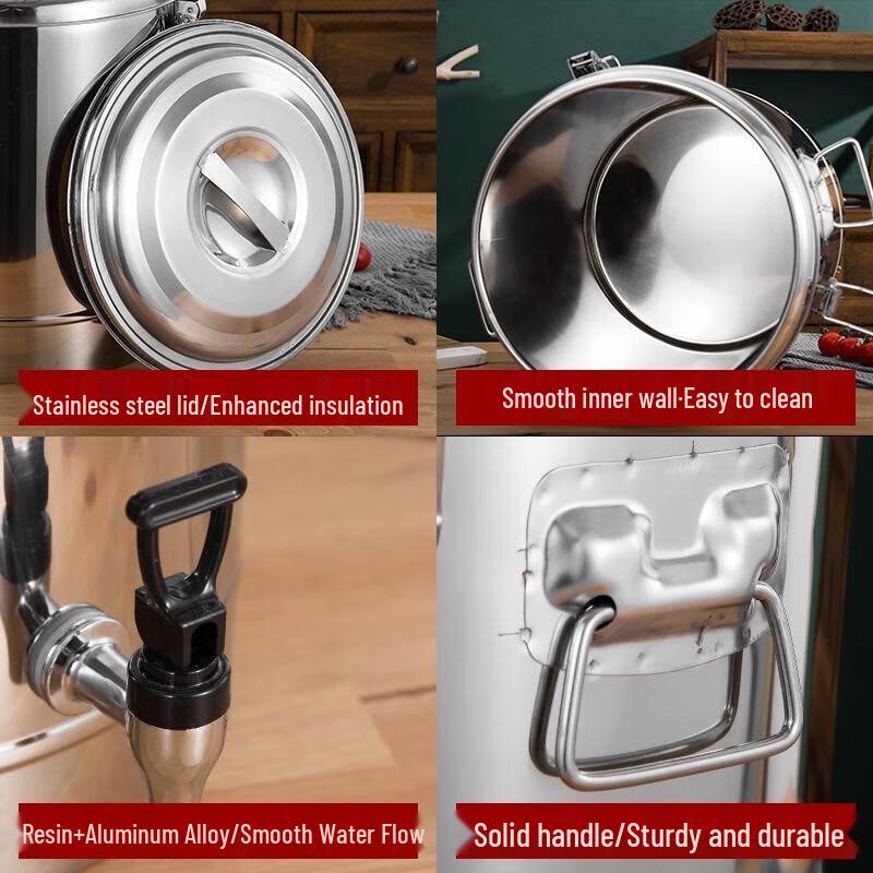 Диспенсер для напитков из нержавеющей стали Debo с изоляцией