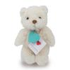 Shinada Global Lovely Worry Bear White (S) Teddy Bear LOFU-0230W