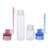 1Pc Portable Glass Snuff Bottles Waterproof Pill Case Sealed Pill Container