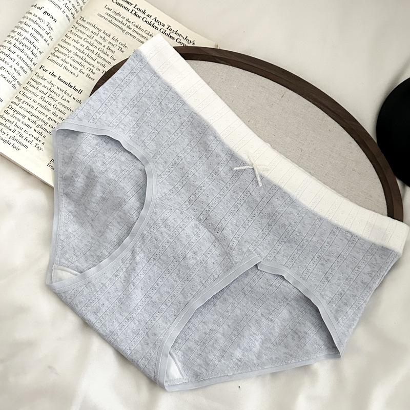 Women's Antibacterial Underwear Pure Cotton Triangle Underwear Summer Thin Shorts