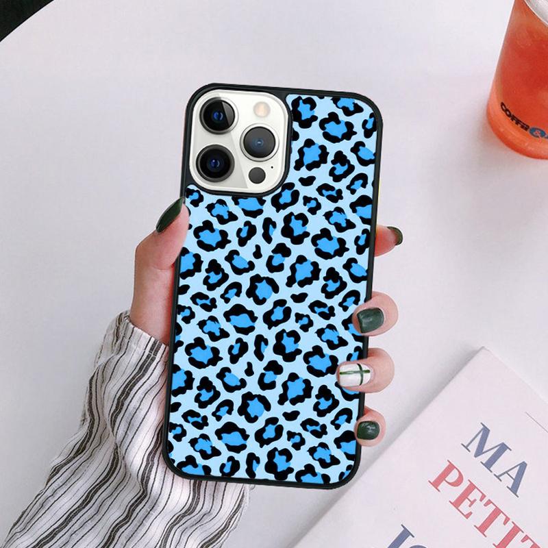 Модный Чехол для Телефона с Рисунком Тигра и Леопарда Для iPhone 17 Air 14 13 12 16Pro Max 15 Plus Max Чехол-Оболочка coque