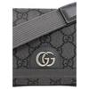 Gucci Сумка-мессенджер GG Supreme Canvas Серая 795466-2ZGMN-1244