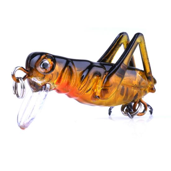 Simulation Grasshopper Locust Insect Shape Artificial Fishing Lure Bait Tackle