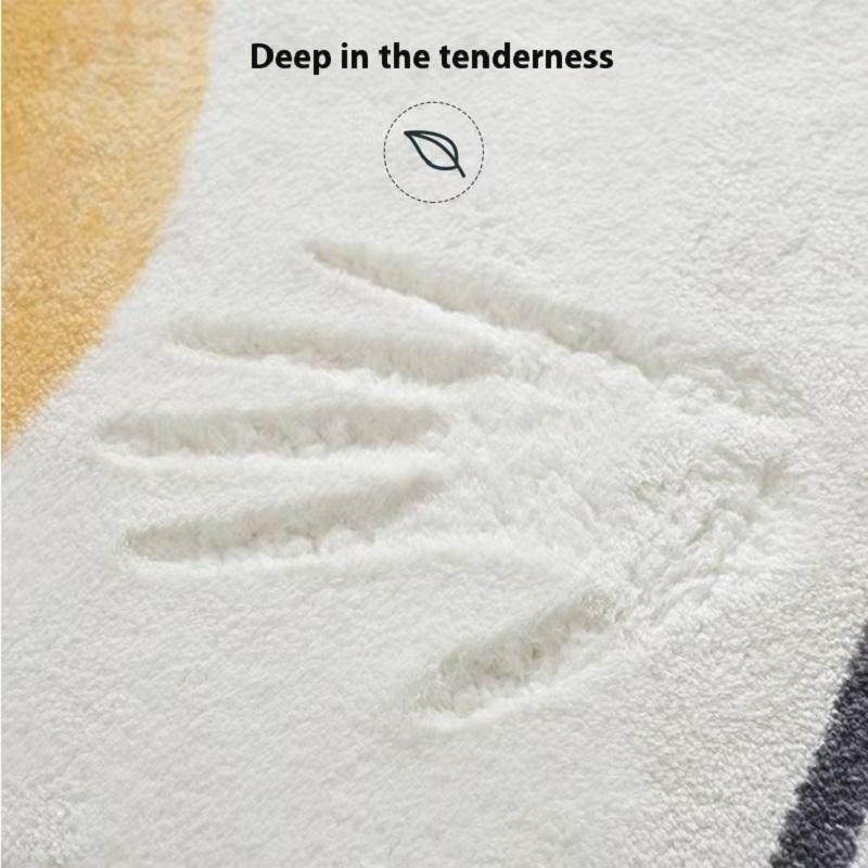 Master Bedroom Custom-Shaped Carpet Luxury High-End Feel Living Room Coffee Table Rug New Home Decoration