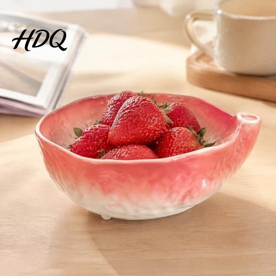 Изынный Керамический Декор для Кухни Ягодная Миска для Мытья с Дренажными Отверстиями Многофункциональный Таз для Фруктов Таз для Промывки Дуршлаг для Свежих Ягод
