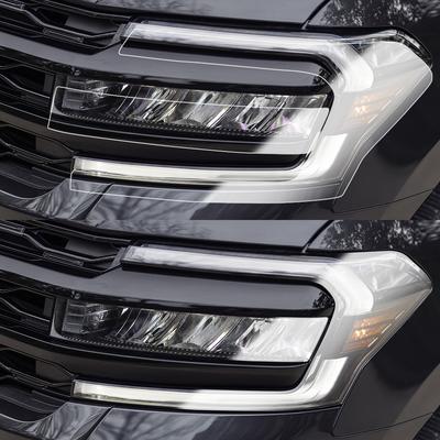 Для Ford Expedition 2026-2026 Защитная пленка для фар автомобиля, дымчато-черная, устойчивая к царапинам, вырезанная по форме, высокоглянцевая виниловая пленка для обтяжки