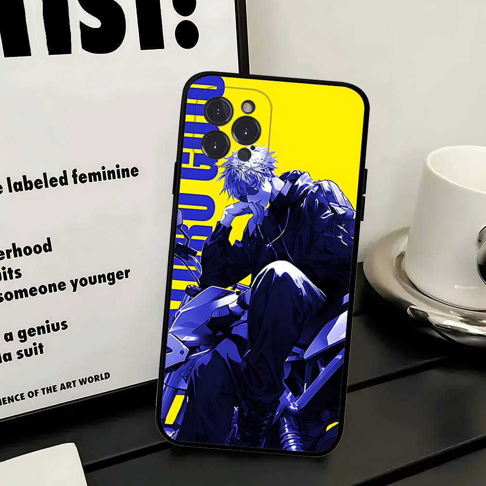 Чехол для телефона Jujutsu Kaisen Годжо Сатору Для iPhone 17 Pro Max Air Задняя крышка 16 15 14 13 12 11 Pro Max Чехол