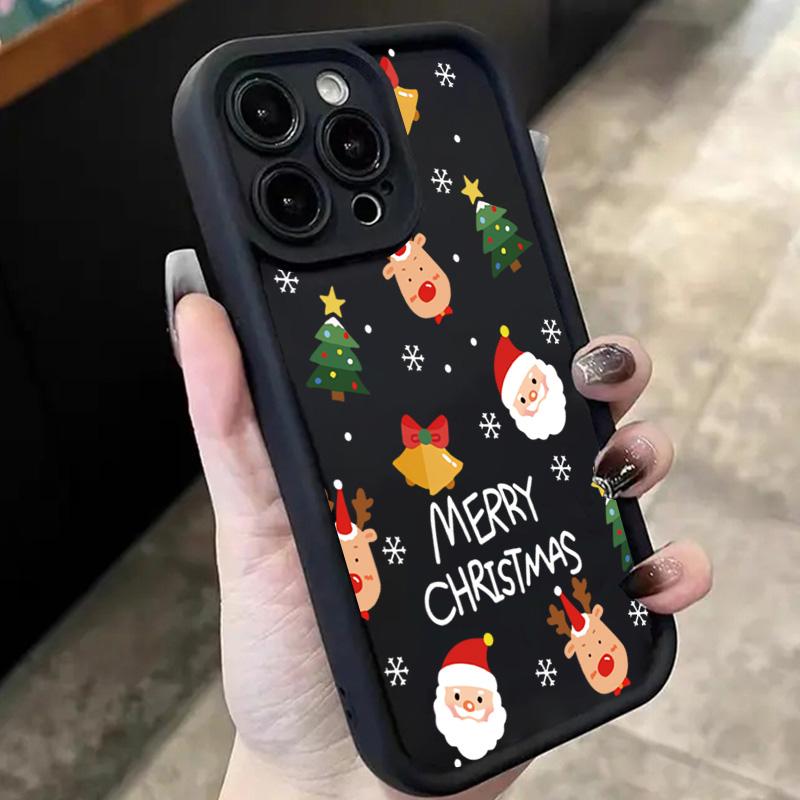 Christmas Happy Theme Hot Print Case For Xiaomi Redmi 14C 13C 12C 13 12 Redmi Note 14 13 12 Pro Plus 5G 12S 11S 11 10S 10 Cover