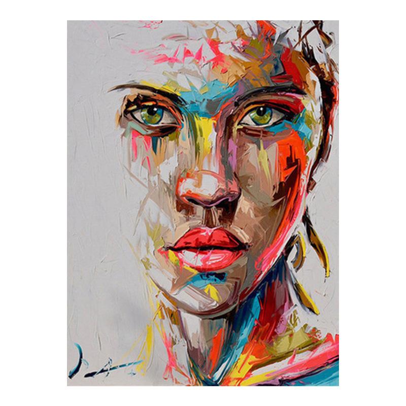 Abstract Graffiti Art Canvas Painting Pop Art Canvas Posters Modern Girls Wall Art Pictures For Living Room Wall Decor Background Wall Decoration