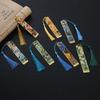 1 Pcs Creative Metal Book Mark Vintage Oil Painting Bookmark Office School Supplies Funny Gift Stationery Items
