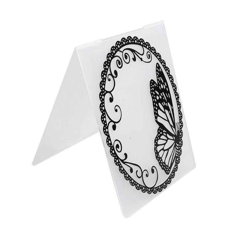 Фейерверк для маленьких мальчиков и девочек, пластиковые папки для тиснения, трафарет для скрапбукинга, сделай сам, фотоальбом, рамка для открыток, шаблон, цветок, сердце, лист