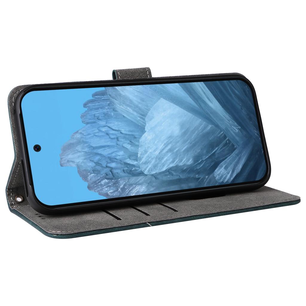 For Google Pixel 9 Pro XL Case RFID Blocking Wallet Flip PU Leather Cover