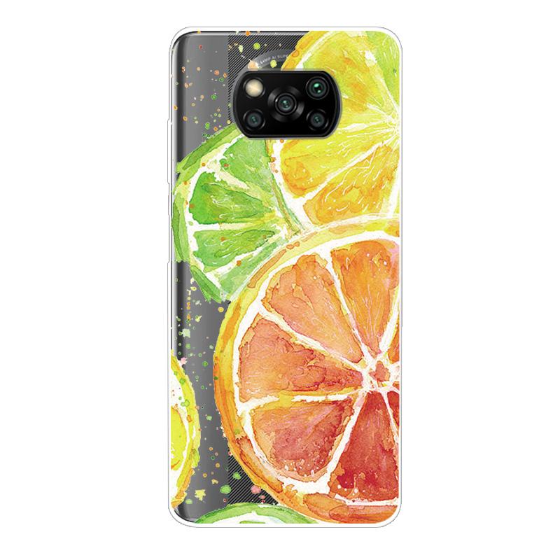 Чехол для Xiaomi Poco X3 NFC ТПУ Силикон Мягкий Мультяшный Прозрачный Чехол для Poco X3 Pro Чехол для Телефона PocoX3 Pro Global Прозрачный Coque