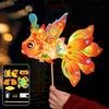 Handmade Mid-Autumn Festival Fish Lantern Chinese  Glowing Handheld  Lantern  Mid-Autumn Festival
