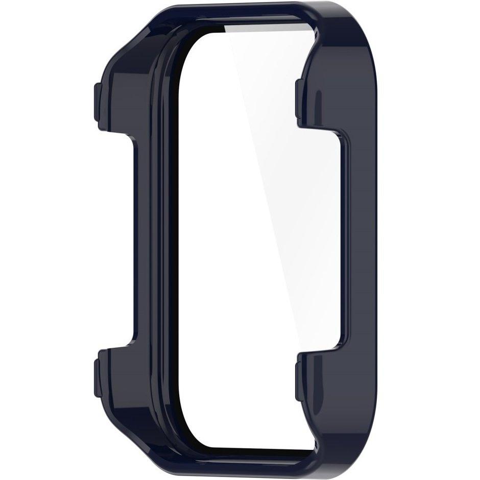 2in1 Case + Tempered Glass for Realme Watch 3 Pro, Navy Blue