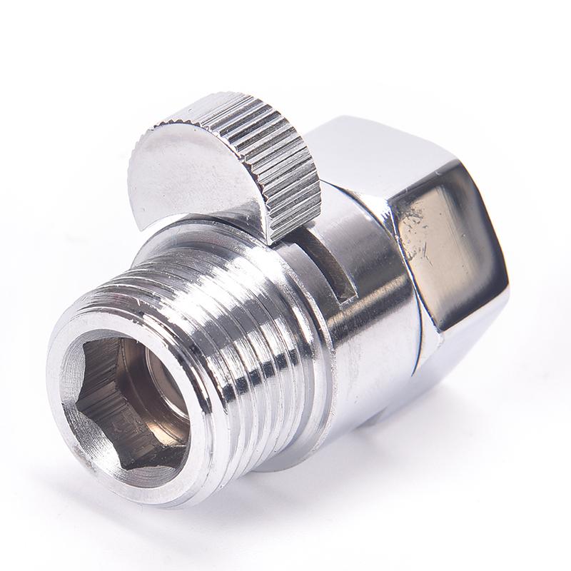 Полностью латунный G1/2" клапан быстрого управления потоком воды для душа с ручным управлением экономия воды