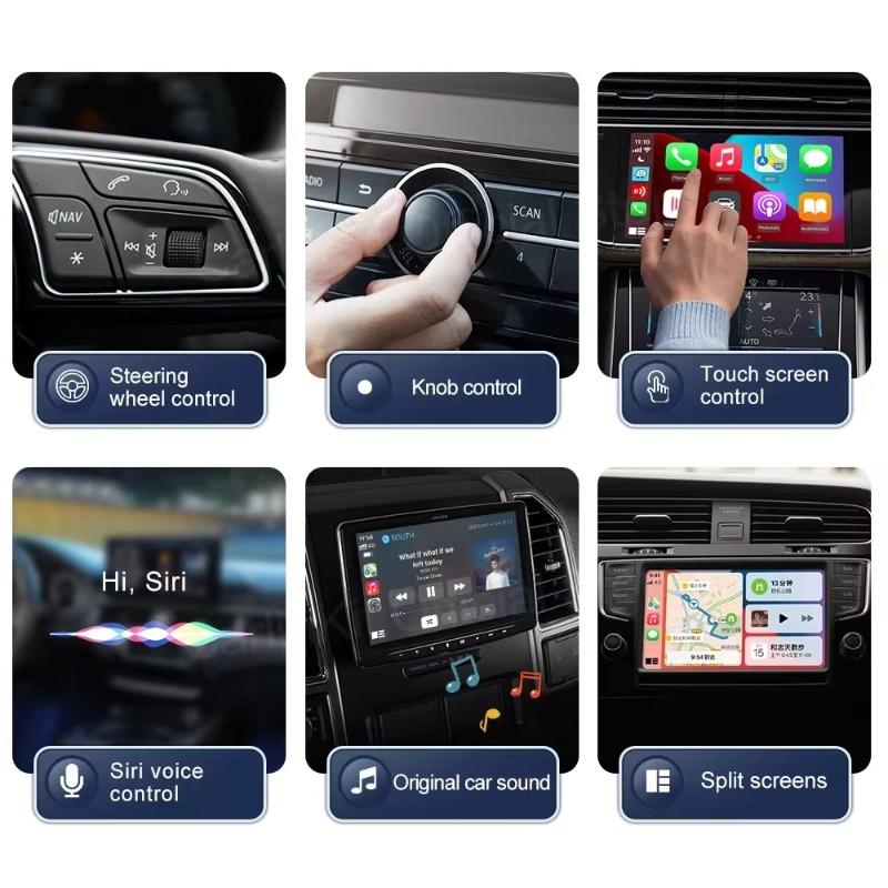 3IN1 Android 13 Ai Box Проводной и беспроводной Carplay Android Auto Адаптер WiFi для Youtube Nexflit Cars Smart Ai Box Встроенный Play Stroe