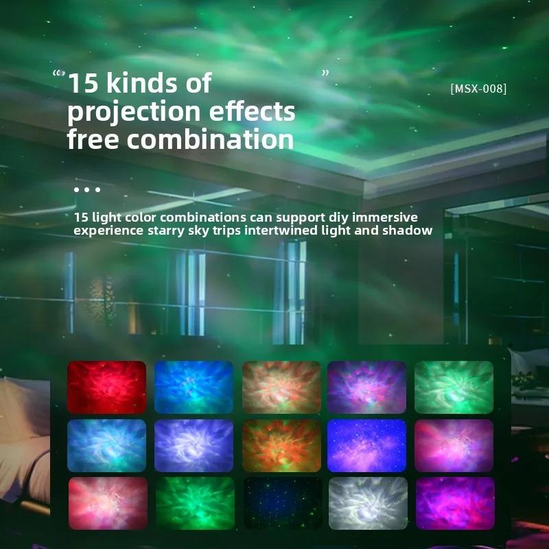 Проектор звездного неба Свет Инопланетянин Bluetooth-динамик Лазерный проектор звездного неба Свет для детей Ночник Подарок для вечеринки Украшения для спальни
