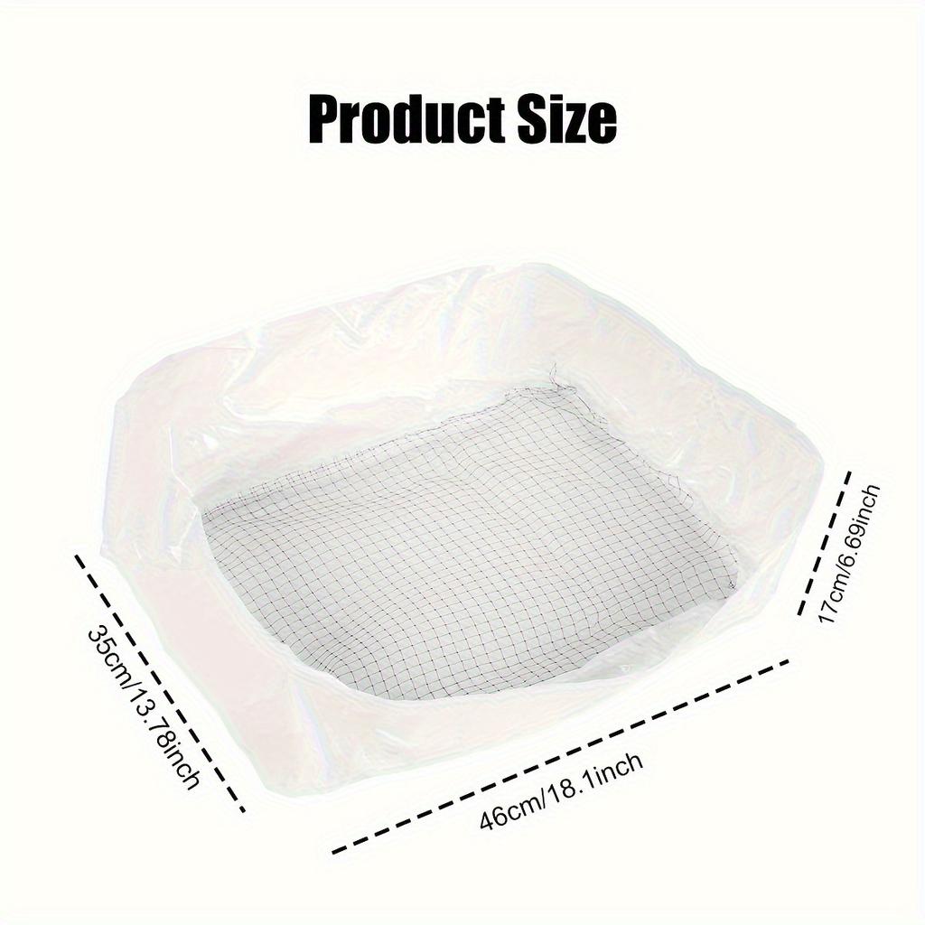 10 одноразовых мешочков для кошачьего туалета без лопаты — быстро, удобно и гигиенично