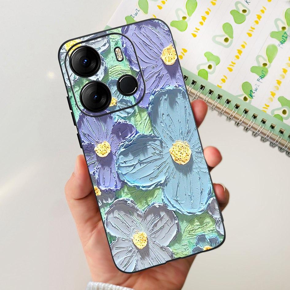 Чехол для Tecno Spark Go 2023 Модный Черный Силиконовый Мягкий Чехол для Телефона Для SparkGo 2022 Spark 6Go 2020 Задняя Крышка на Spark 8C Funda