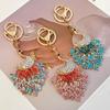 Брелок Павлин Женский Роскошный Брелок Подвеска для Сумки Подарок для Девочки Сувенир Модное Украшение