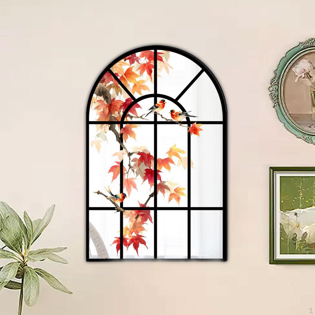 Арочное зеркало Арочное окно Акриловое Современное Настенное Декоративное для каминной полки Гостиная