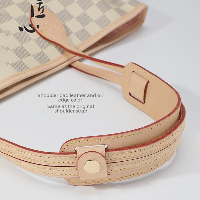 Наплечная накладка из кожи, меняющей цвет, для ремня сумки Neverfull